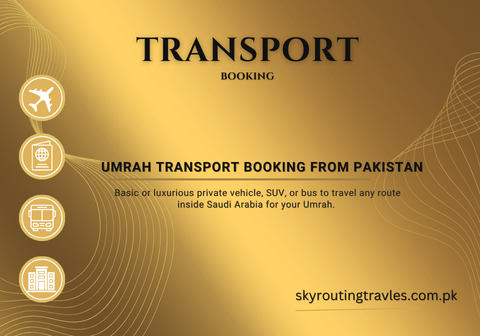 Book Umrah Transport from Pakistan